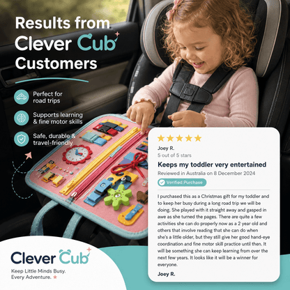 Clever Cub™ Backpack Busy Board - CleverCub