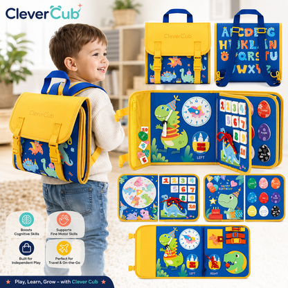 Clever Cub™ Backpack Busy Board - CleverCub