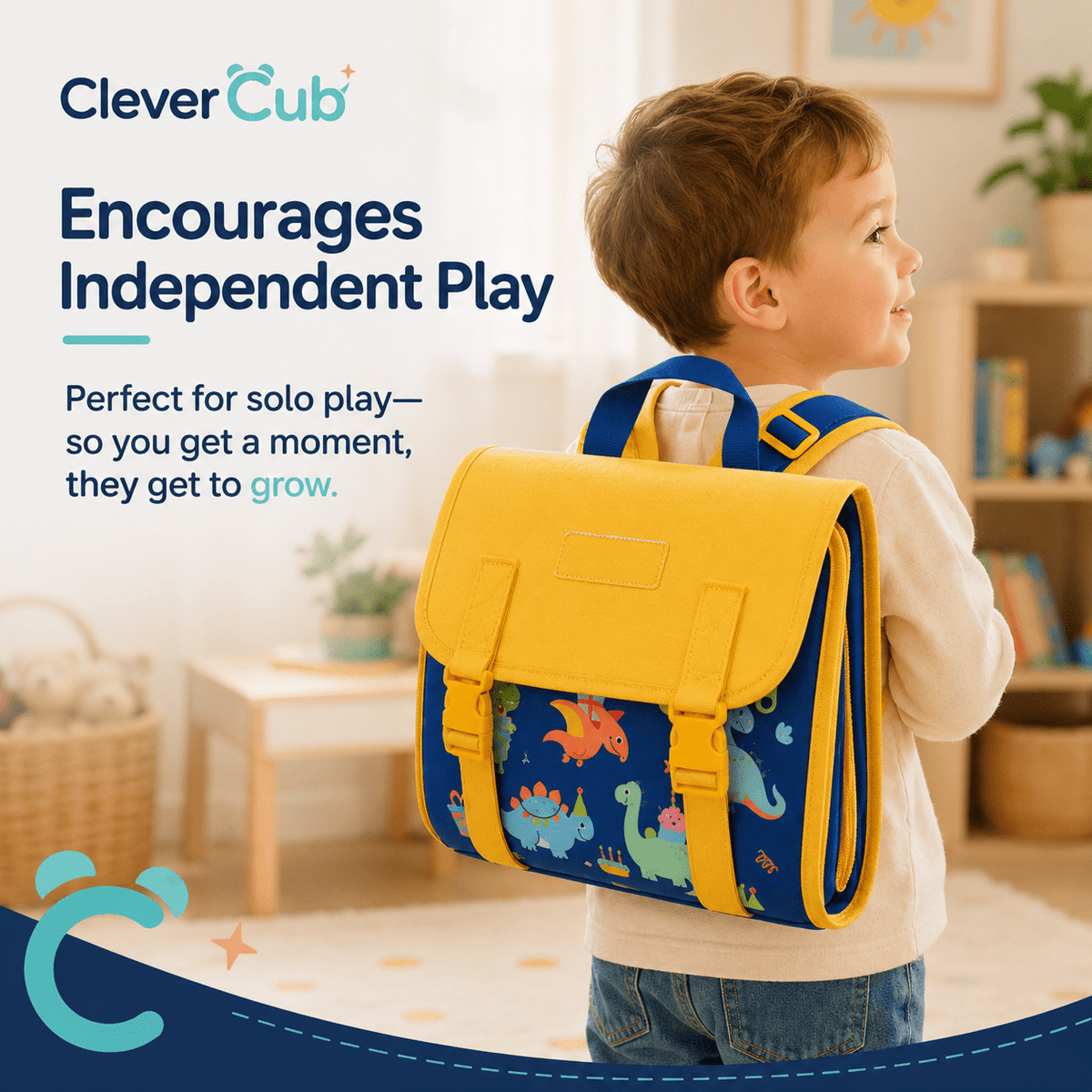 Clever Cub™ Backpack Busy Board - CleverCub