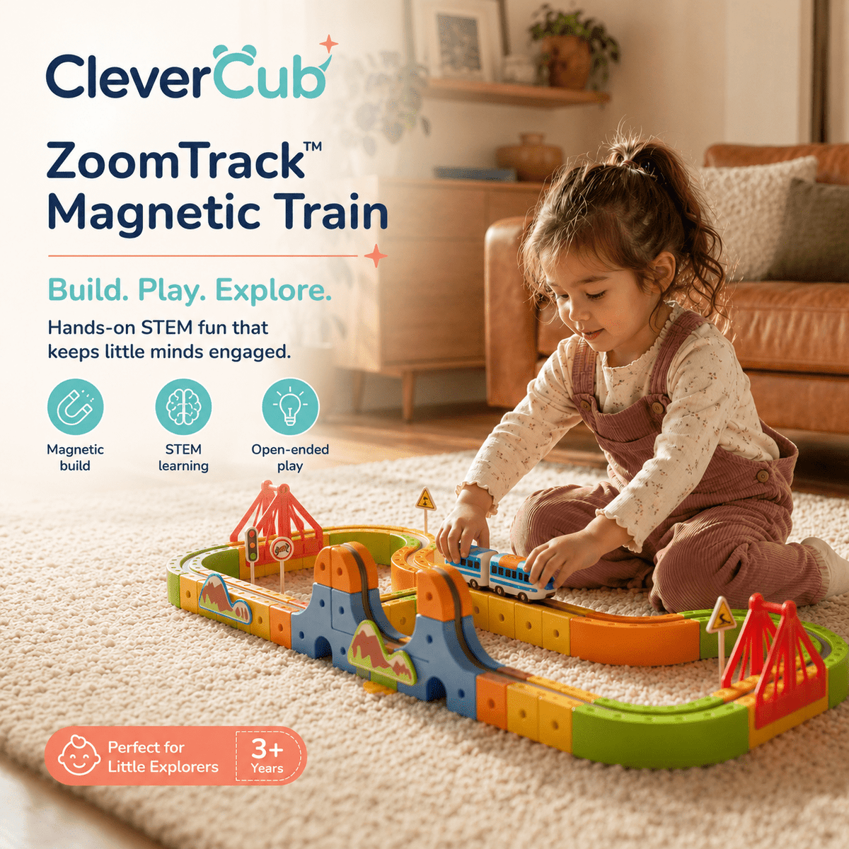 Zoomie Express™ (Train Add-on) - CleverCub