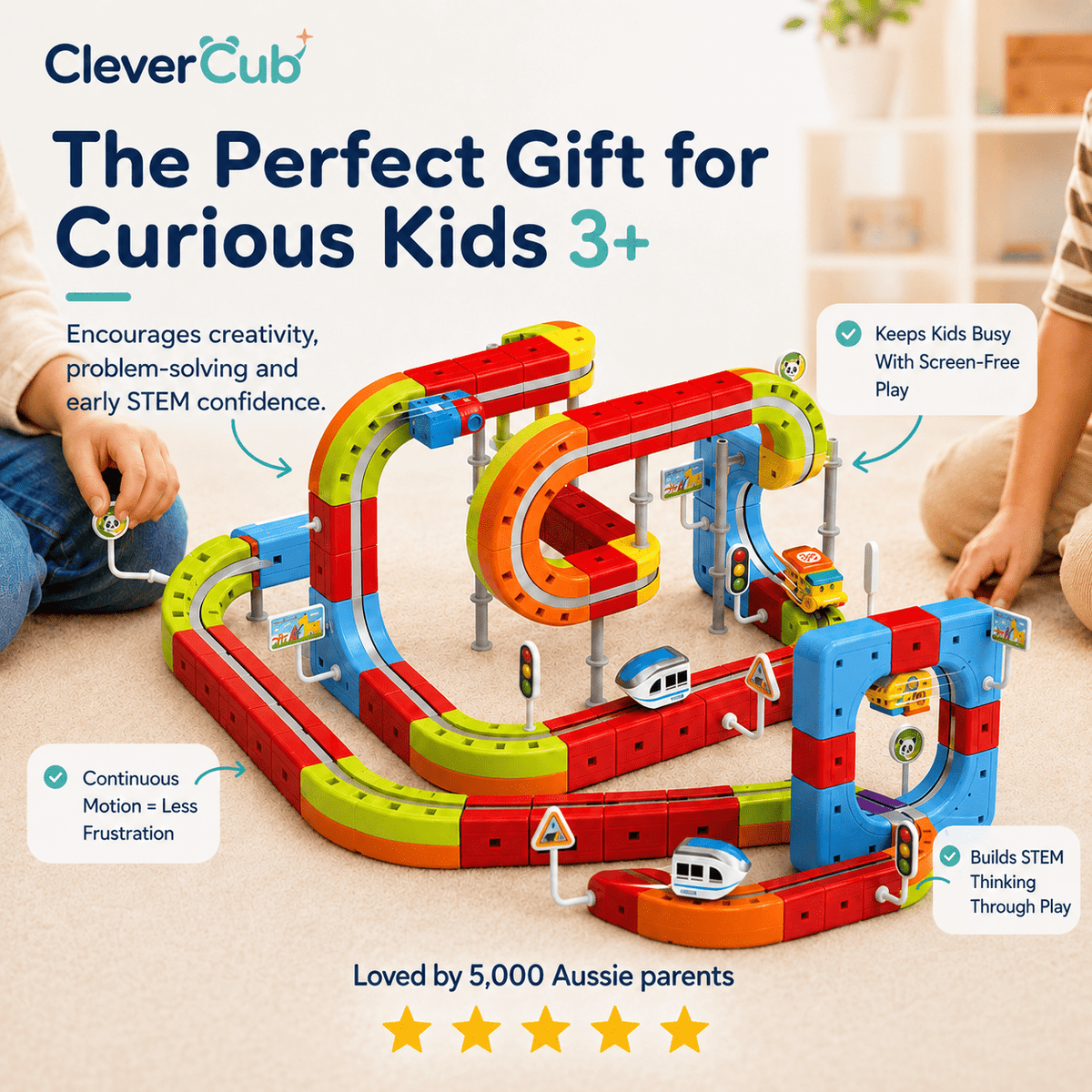 Zoomie Express™ (Train Add-on) - CleverCub